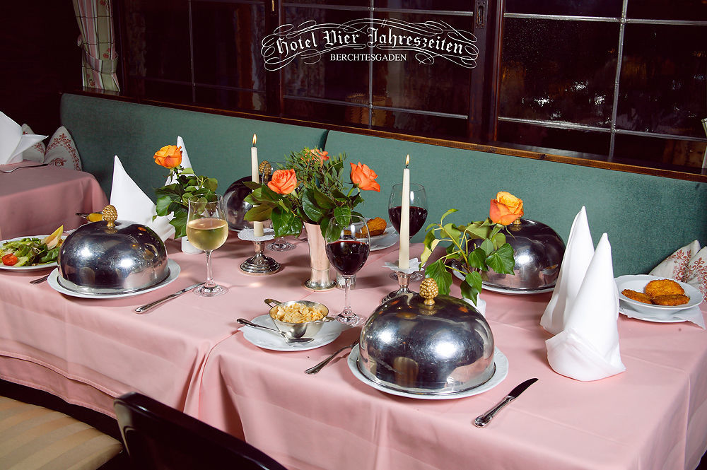 Hotel Vier Jahreszeiten Berchtesgaden Bagian luar foto